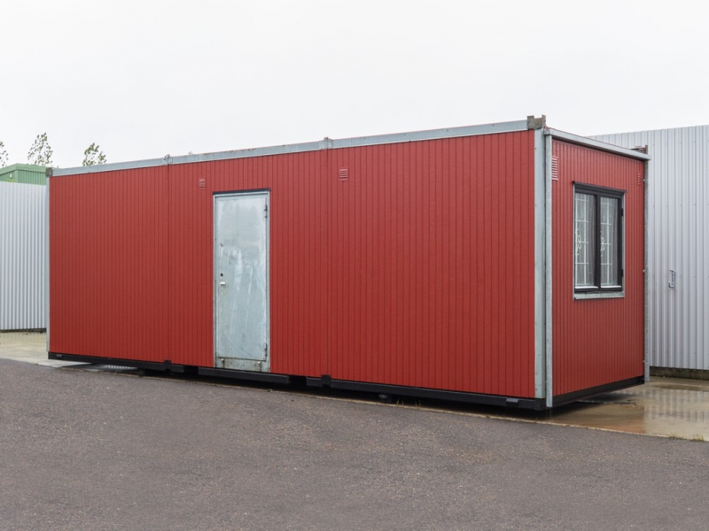 Beg. 4-mans personalbod med WC och pentry