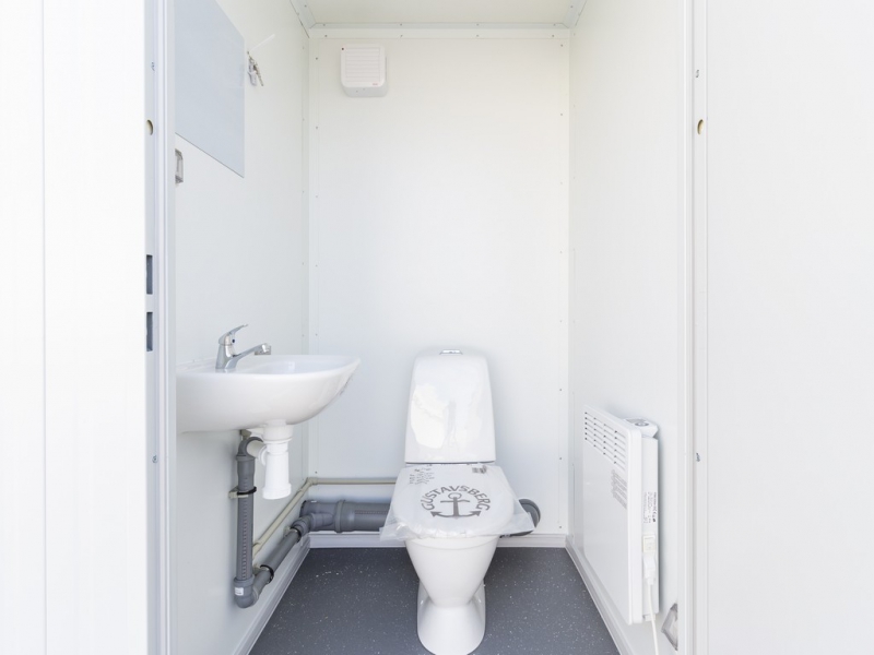 Vattenspolande WC och Urinoar Ljusgrå - Bild 5
