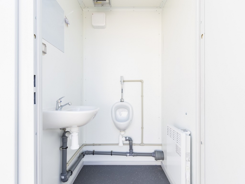 Vattenspolande WC och Urinoar Ljusgrå - Bild 6