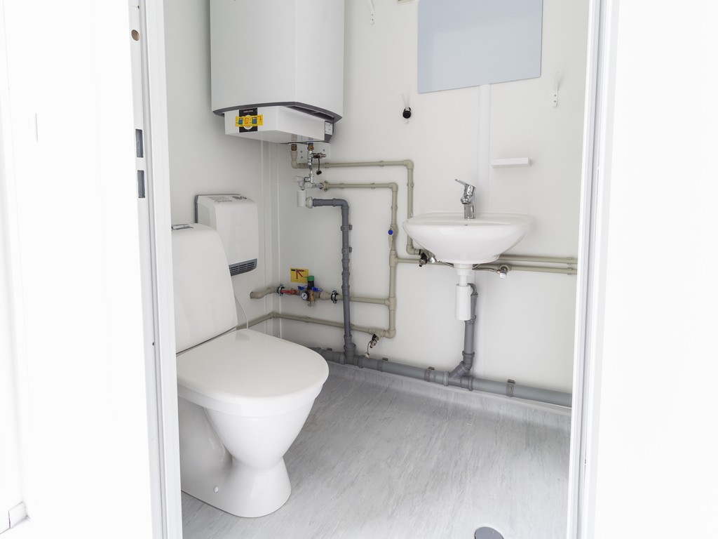 Stålmodul 20fot med WC och dusch - Bild 7