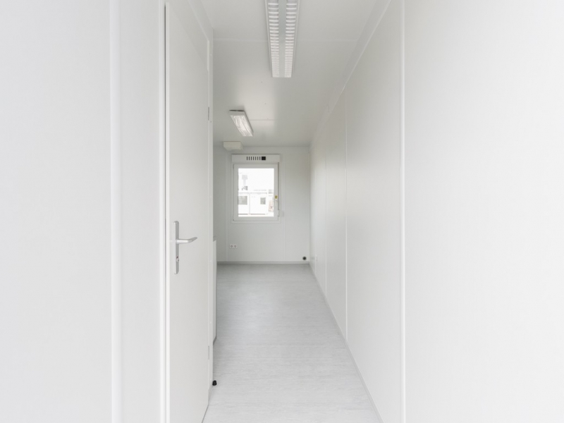 Stålmodul 20fot med WC och pentry Ljusgrå - Bild 5