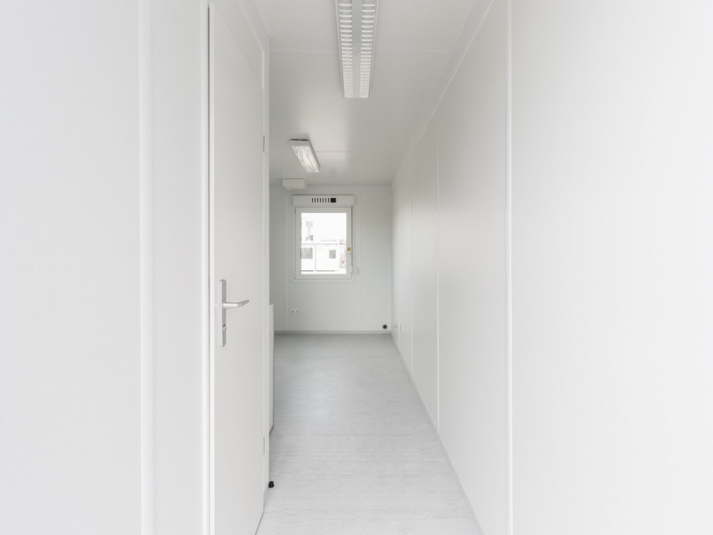 Stålmodul 20fot med WC och pentry Svart - Bild 5