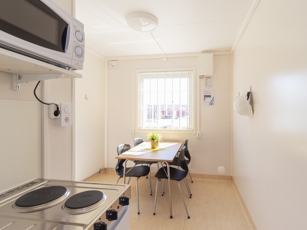 Nytillverkad kontorsbod med WC och pentry - Bild 8