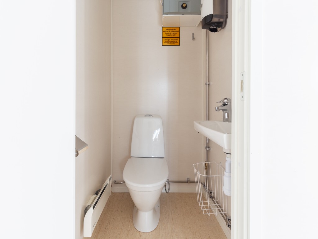 Nytillverkad kontorsbod med WC och pentry - Bild 10