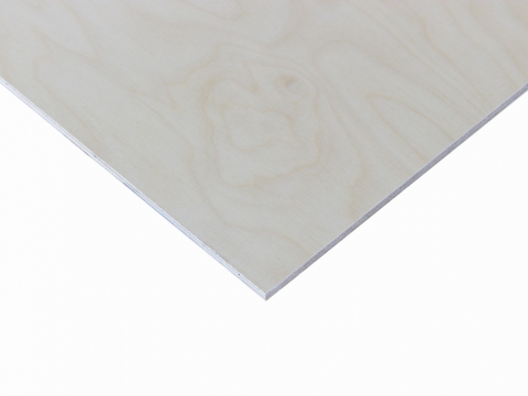 Väggskiva - Björkplywood Lackad