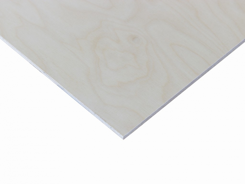 Väggskiva - Björkplywood Lackad