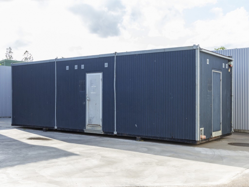 Beg. 10-mans personalbod med WC och dusch