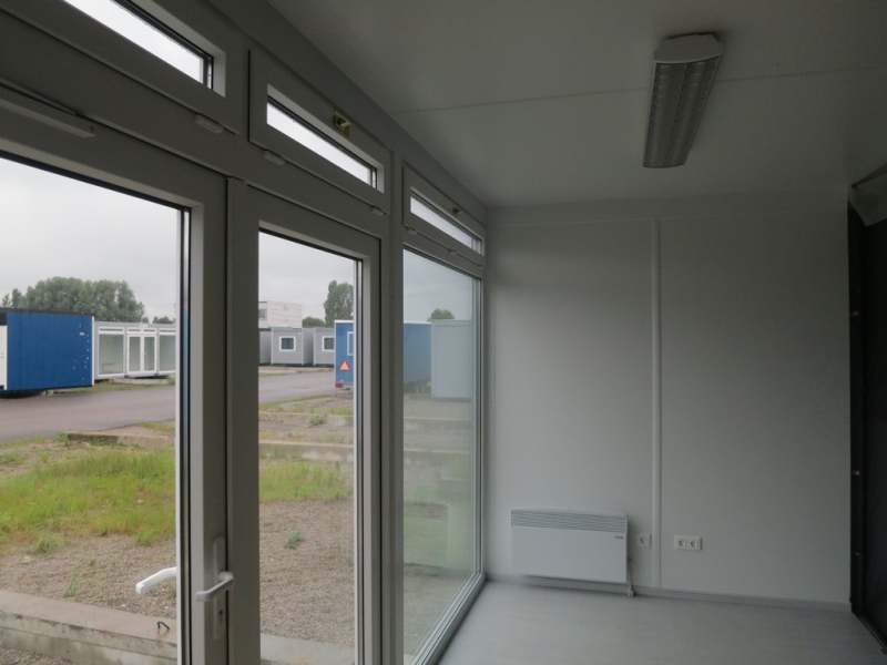 Nytillverkade stålmoduler med WC och pentry - Bild 5