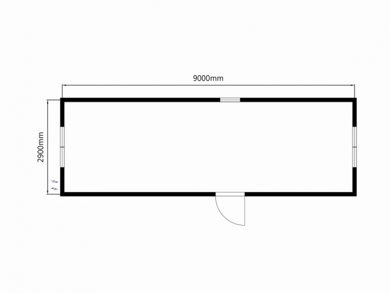 Beg. kontorsbod med öppen planlösning - Bild 6