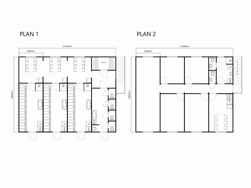 Anpassningsbar boduppställning 26-208kvm - Bild 2