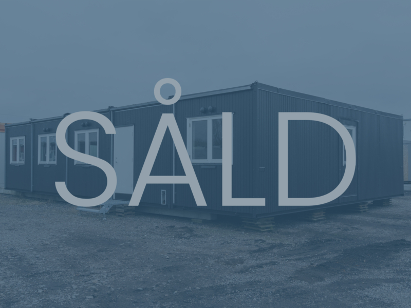 Beg. 10-mans personalbod med WC och dusch
