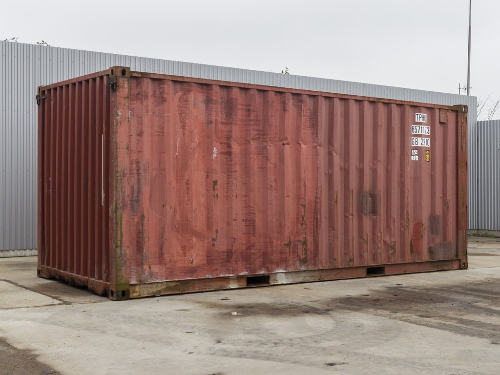 Beg. förrådscontainer 20fot - Bild 2