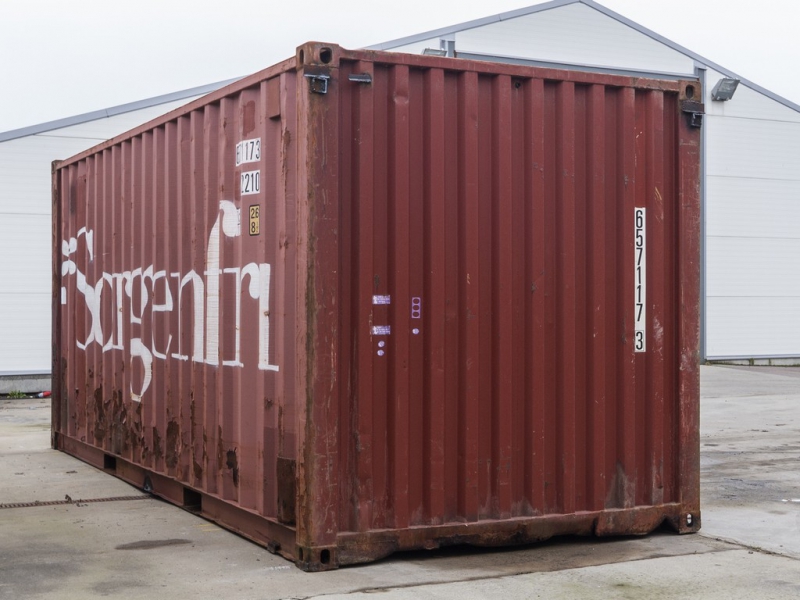 Beg. förrådscontainer 20fot - Bild 3