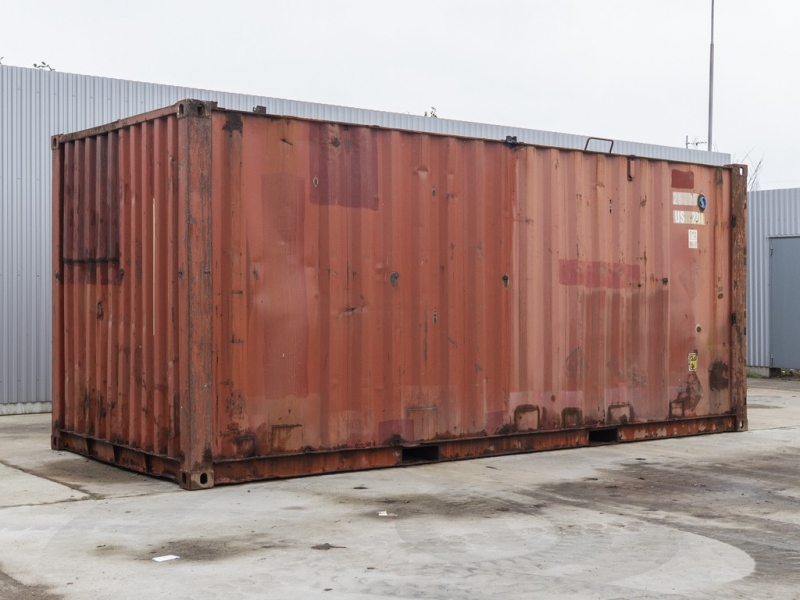 Beg. förrådscontainer 20fot - Bild 2