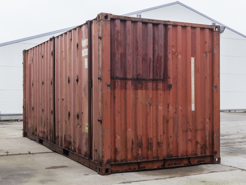 Beg. förrådscontainer 20fot - Bild 3