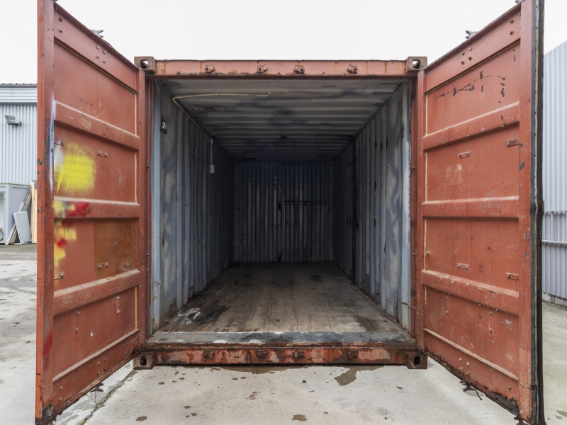Beg. förrådscontainer 20fot - Bild 6