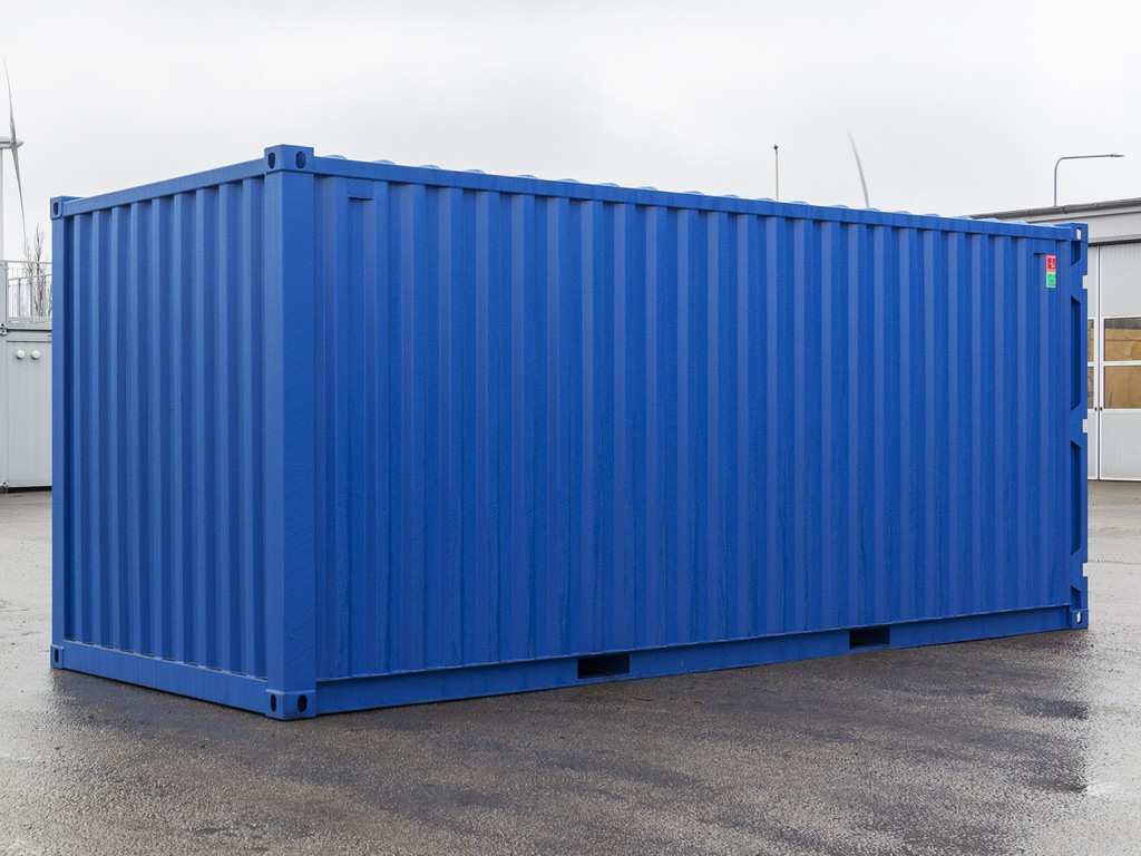 Förrådscontainer med garageport 20fot - Bild 4