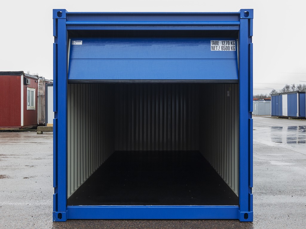 Förrådscontainer med garageport 20fot - Bild 6