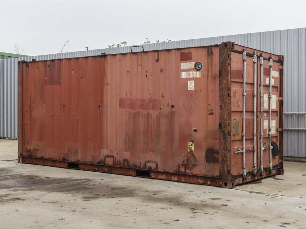 Beg. förrådscontainer 20fot
